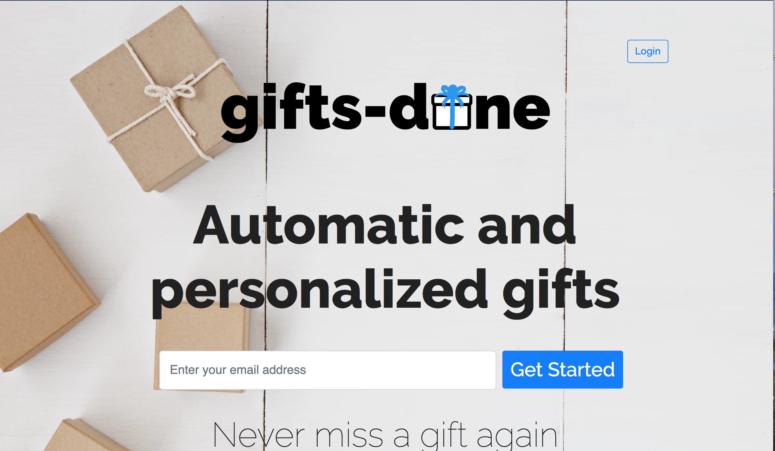 Gift Automation Site